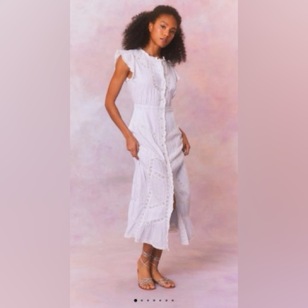 NWT LoveShackFancy Remi Dress in Vintage Voyage